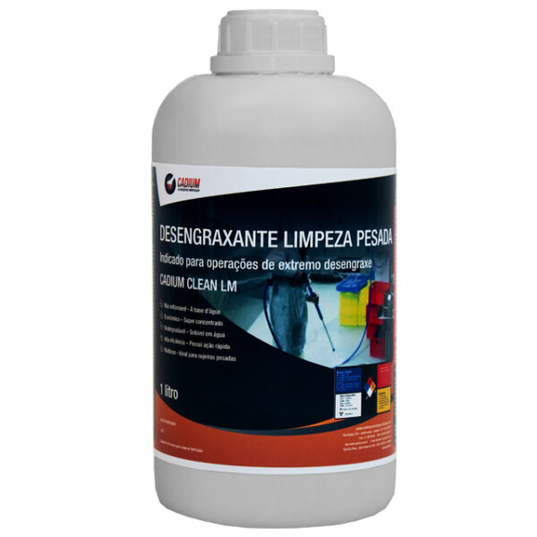 Desengraxante Limpeza Pesada - 1 litro (CADIUM CLEAN LM)