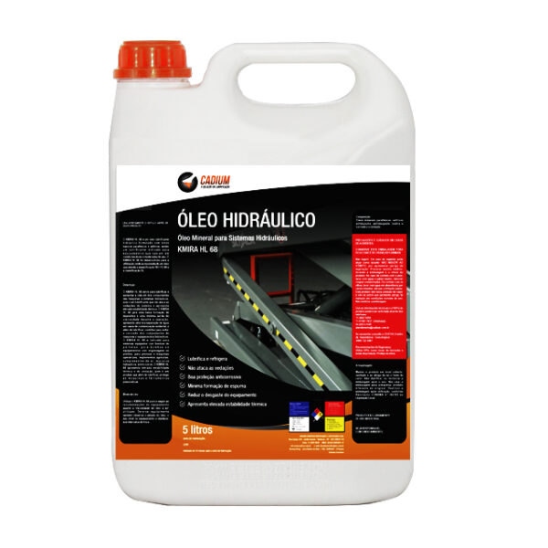 Óleo Hidráulico para Guilhotina - 5 litros (KMIRA HL 68)