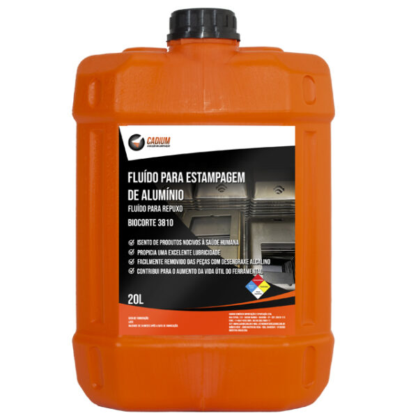 Fluído para Estampar Alumínio - 20 litros (BIOCORTE 3810)